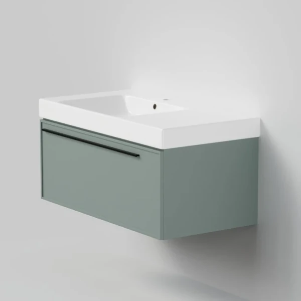 Тумба с раковиной La Fenice Elba 90 подвесная, grigio, раковина Cubo 90 L