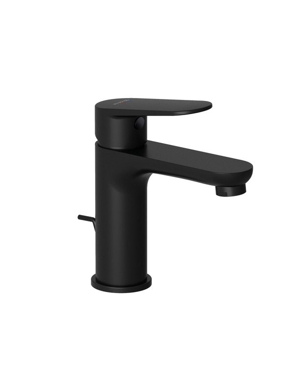 Смеситель для раковины Kludi X1 322763975 черный матовый