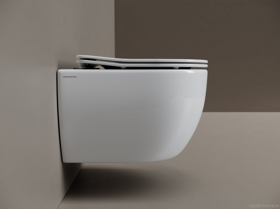 Подвесной унитаз Ceramicanova Play Торнадо безободковый CN3001T