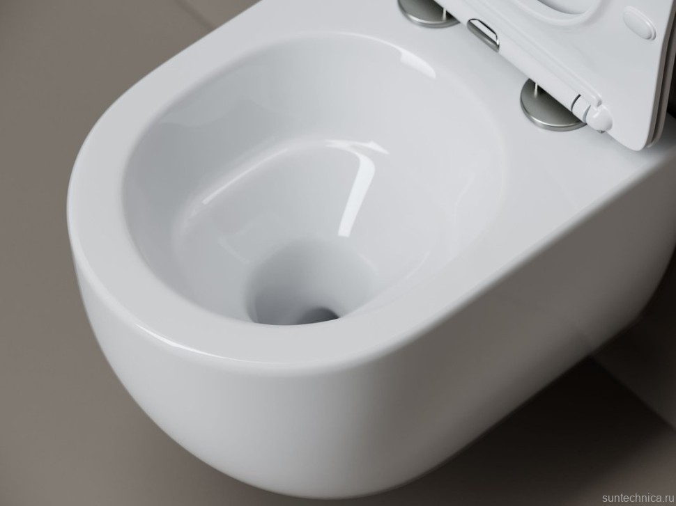 Подвесной унитаз Ceramicanova Play Торнадо безободковый CN3001T