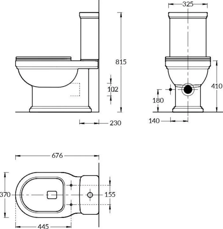 Унитаз-компакт напольный KERAMA MARAZZI Pompei PO.wc.01 с микролифтом