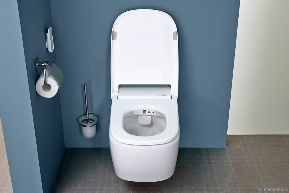 Умный унитаз подвесной VitrA V-Care 5674B003-6194 Comfort