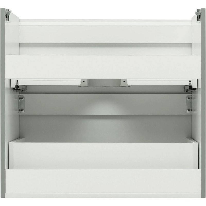 Тумба с раковиной Aquanet Джейн 70 подвесная, мисти грин