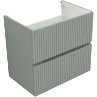 Тумба с раковиной Aquanet Джейн 70 подвесная, мисти грин