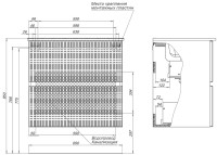 Тумба с раковиной Aquanet Джейн 70 подвесная, мисти грин