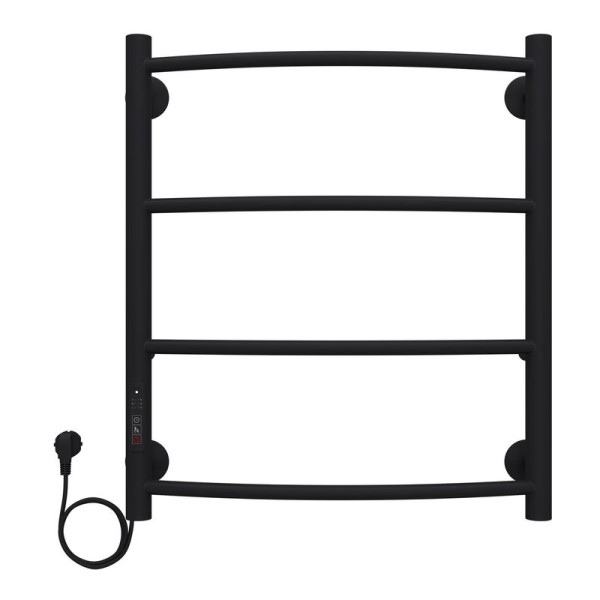 Полотенцесушитель электрический Azario VERONA 500/600 черный (AZ04756B)