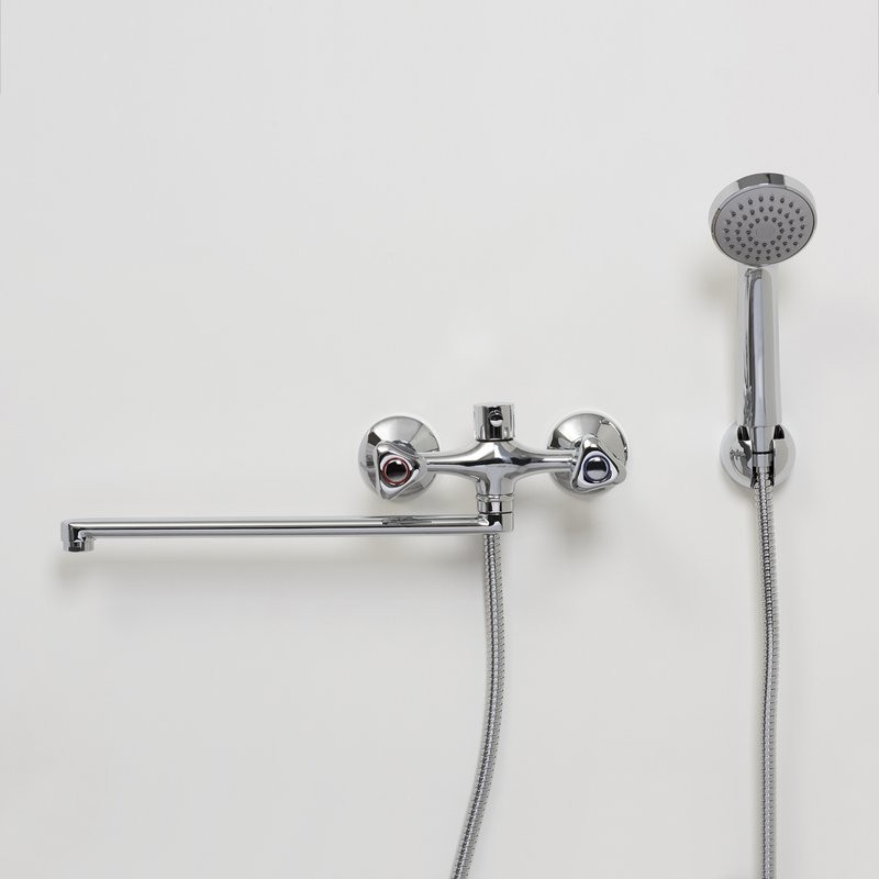 Смеситель с длинным изливом для ванны Wasserkraft Amper 2902L