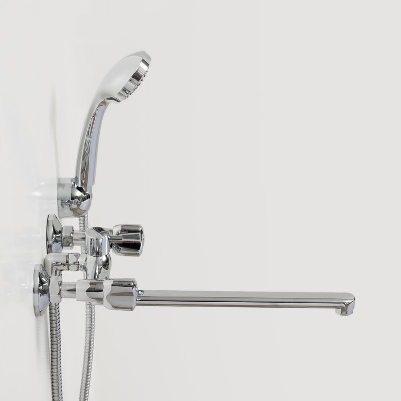 Смеситель с длинным изливом для ванны Wasserkraft Amper 2902L