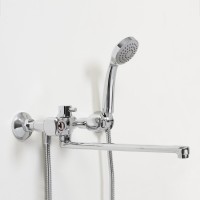 Смеситель с длинным изливом для ванны Wasserkraft Amper 2902L Смеситель с длинным изливом для ванны Wasserkraft Amper 2902L