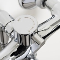 Смеситель с длинным изливом для ванны Wasserkraft Amper 2902L Смеситель с длинным изливом для ванны Wasserkraft Amper 2902L