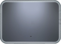 Зеркало Art&Max Messina AM-Mes-700-500-DS-F 70х50 белое, с LED-подсветкой, 6000К