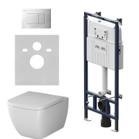 Комплект 5 в 1 AM.PM Gem IS100201.901701 с сиденьем микролифт