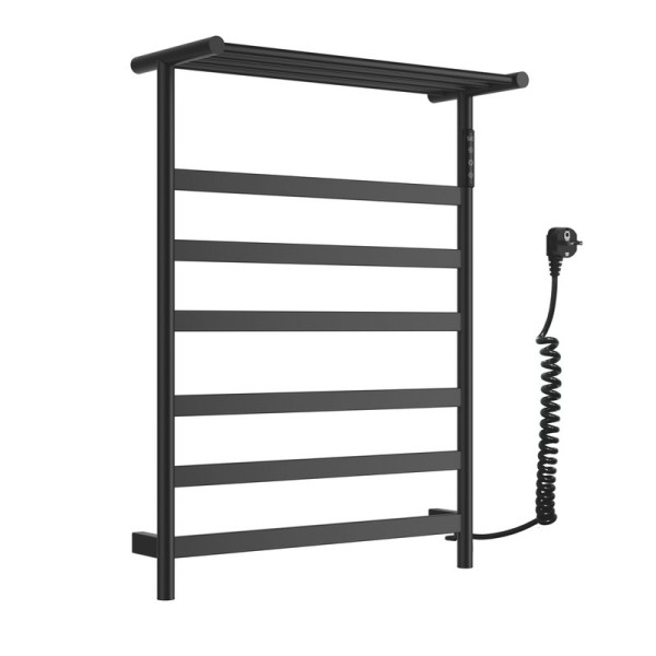 Полотенцесушитель электрический Wonzon & Woghand WW-A403-MB черный матовый