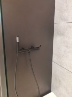 Смеситель для душа AltroBagno Unione AltroBagnoUnione030603MB матовый черный