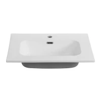 Тумба с раковиной Cezares Duet 60 bianco lucido, раковина Cezares CZR-8095-60