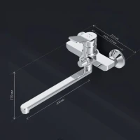 Смеситель с длинным изливом для ванны AM.PM F85A90000