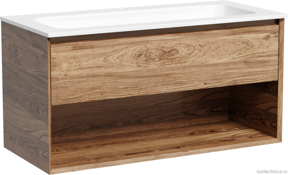 Тумба с раковиной Sancos Marmi 1.0 100 дуб чарльстон