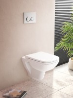 Унитаз подвесной VitrA S20 7508B003-0075 + Крышка-сиденье VitrA S20 177-003-009 с микролифтом, белая