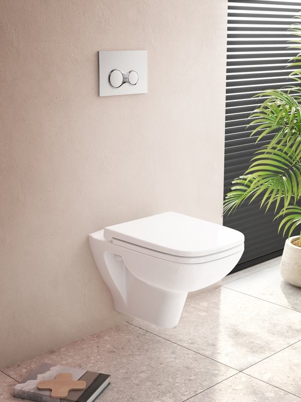 Унитаз подвесной VitrA S20 7508B003-0075 + Крышка-сиденье VitrA S20 177-003-009 с микролифтом, белая