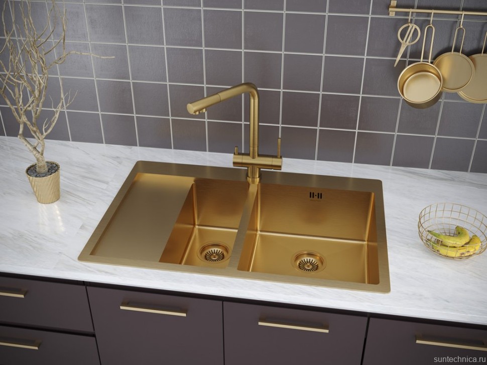 Смеситель для кухни Paulmark Skalen Sk213020-BG