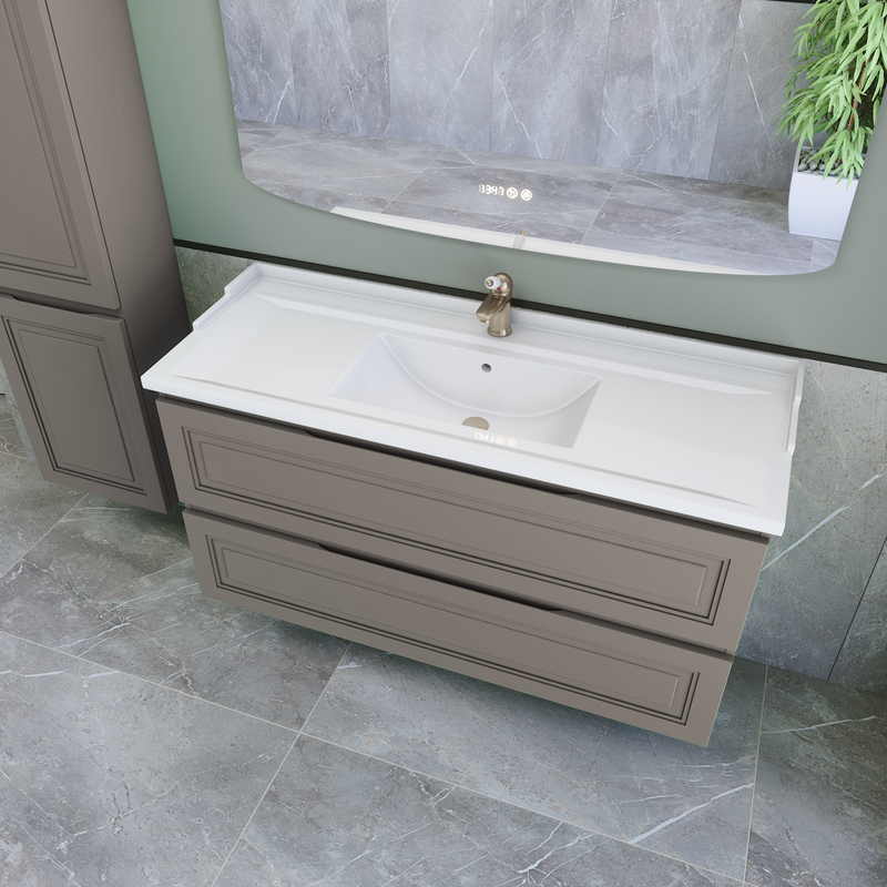 Тумба с раковиной Caprigo Wales 120 айрон