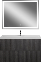 Мебель для ванной комнаты Art&Max Verona-Push 100 подвесная, kadena dark