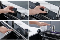 Мойка кухонная Ceruttispa Gloria Pro nano black, графит