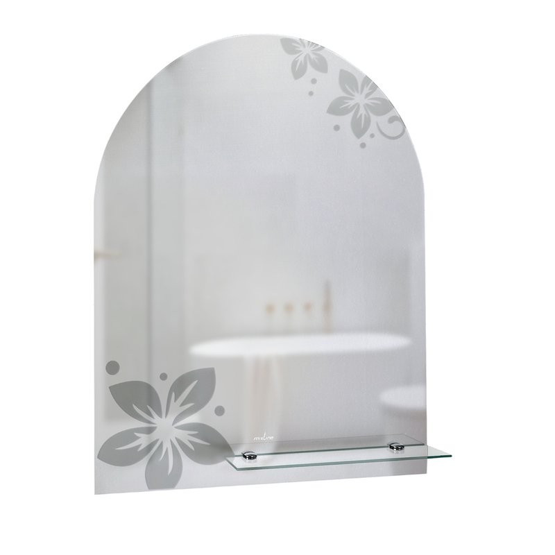 Зеркало MIXLINE "Анис" 535*680 (ШВ) с полкой (К)