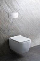 Унитаз подвесной Allen Brau Liberty 4.33007.20 безободковый, с микролифтом, белый
