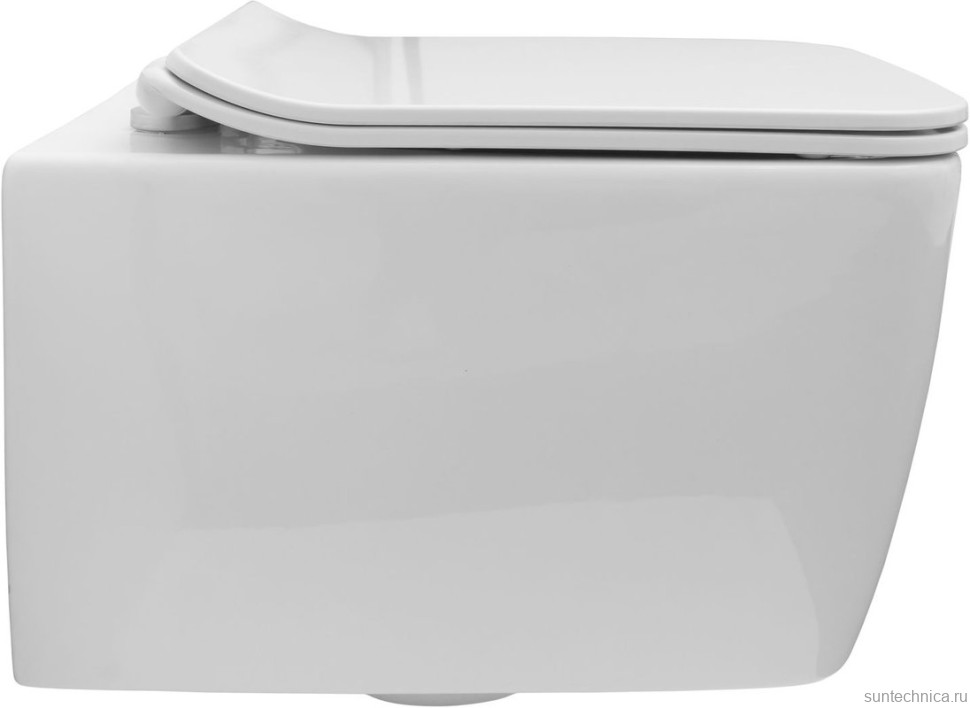 Унитаз подвесной Allen Brau Liberty 4.33007.20 безободковый, с микролифтом, белый