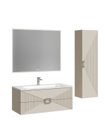 Мебель для ванной комнаты Grossman Луксор 100 матовая бежевая