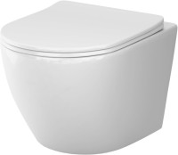 Унитаз подвесной AM.PM Like C801900SC AquaSpin с микролифтом, глянцевый белый