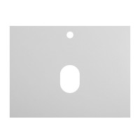 Тумба под раковину со столешницей BelBagno Kraft 60 подвесная, матовая бежевая, столешница kep-60-bo