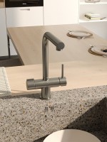 Смеситель для кухни с фильтром для питьевой воды A8927 , Никель