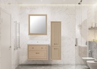 Зеркало ASB-Woodline Толедо 85 капучино