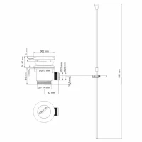Смеситель для биде Wasserkraft Sauer 7106 золото Смеситель для биде Wasserkraft Sauer 7106 золото