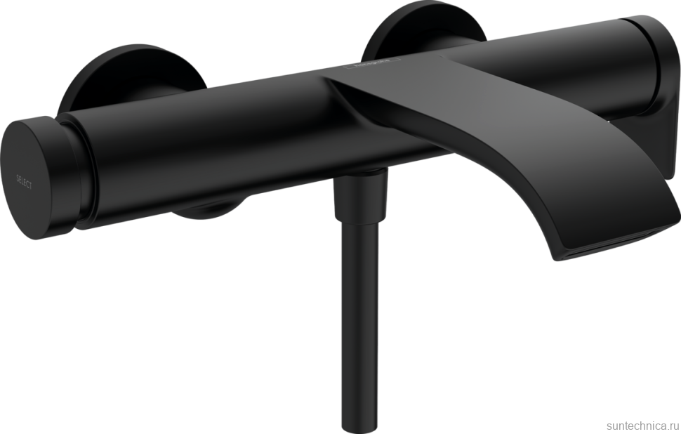Смеситель для ванны с душем Hansgrohe Vivenis 75420670 + Душевой гарнитур Hansgrohe Pulsify Relaxation 105 3jet 24170670 матовый