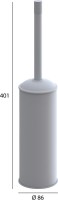 Ершик Boheme Uno 10979-NB nikel brush