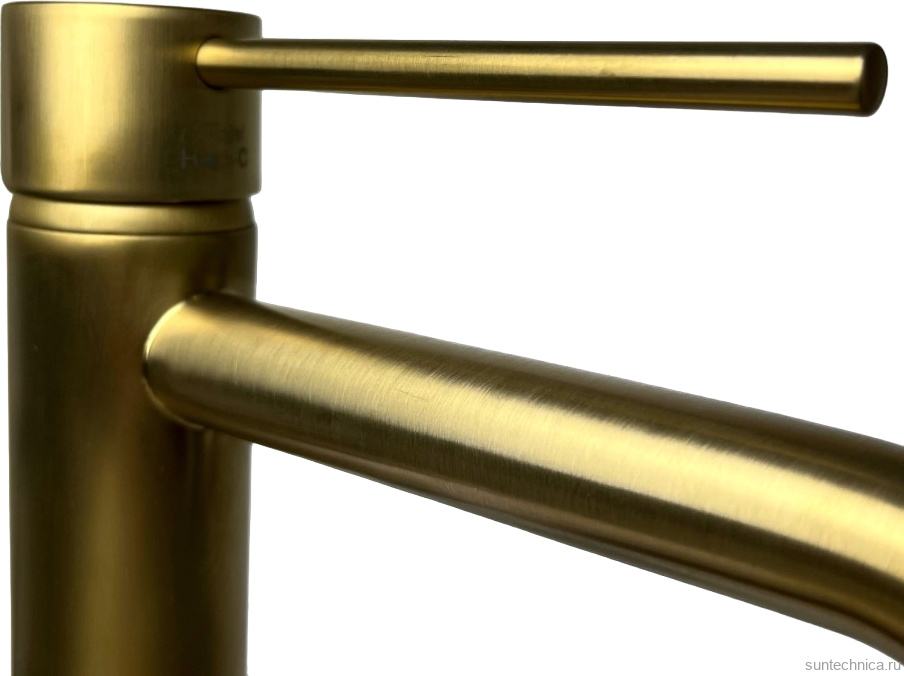 Смеситель для раковины Paini Cox 78PJ205OLL матовое золото