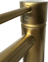 Смеситель для раковины Paini Cox 78PJ205OLL матовое золото