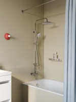 Смеситель для ванны с душем IDDIS ZDXSB02i02WA глянцевый хром
