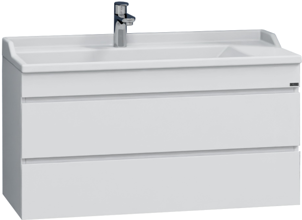 Тумба под раковину СаНта Марс 100 подвесная, с ящиками