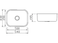 Мойка кухонная Seaman Eco Wien SWU-5443