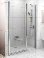 Душевая дверь в нишу Ravak Chrome CSD2-120 Transparent, профиль сатин
