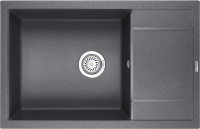 Мойка кухонная Granula 7805, графит