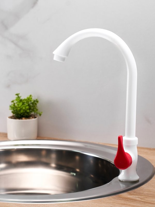 Кран РМС PL3 269F-1 белый