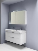 Зеркало-шкаф Laufen Base 100 белое глянцевое