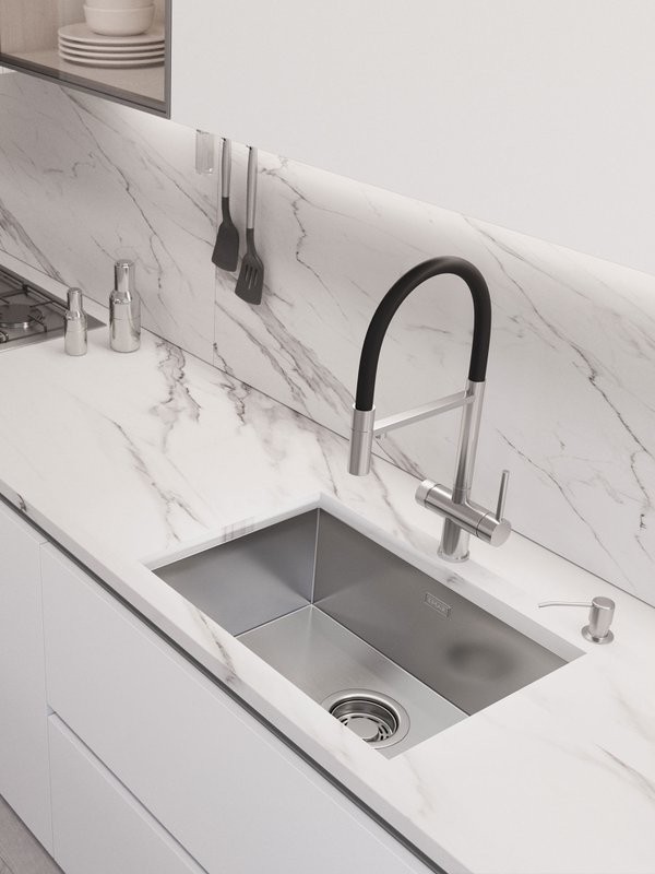 Мойка кухонная Emar PVD EMB-123 PVD Nano Satine