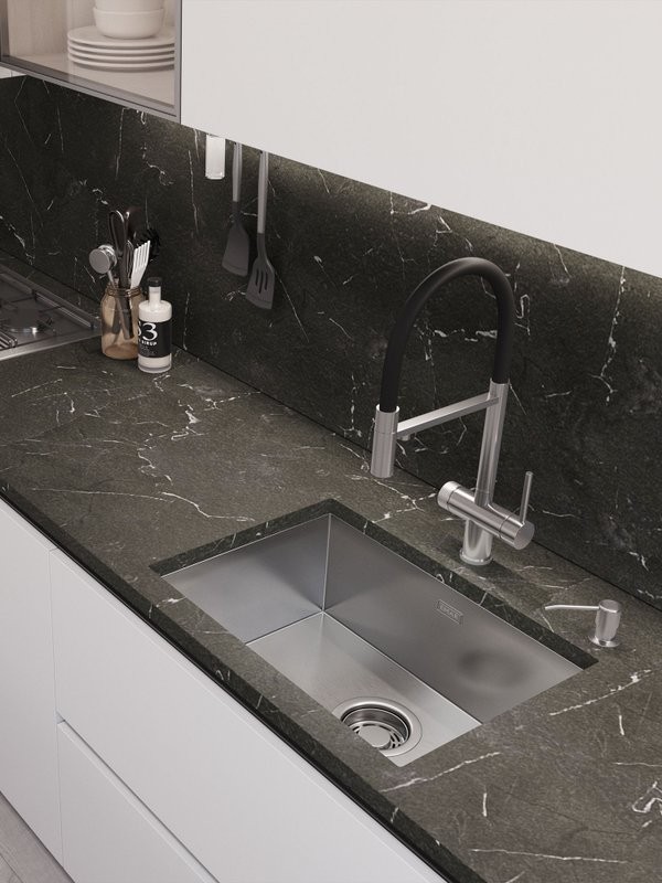 Мойка кухонная Emar PVD EMB-123 PVD Nano Satine