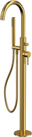 Напольный смеситель для ванны с душем WHITECROSS Y Y1233GLB С ВНУТРЕННЕЙ ЧАСТЬЮ, брашированное золото